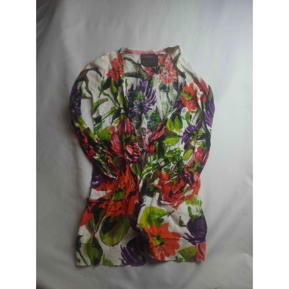 Guinevere Cardigan Womens XS Floral Fairycore Artsy Cottagecore Romantic Indie